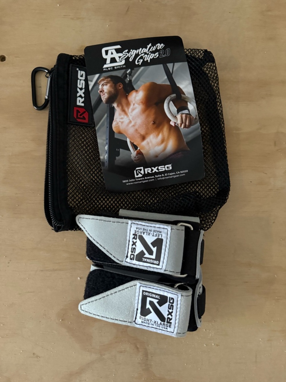 RXSG Alec Smith Grips 2.0 sz XL